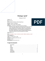 Package Prob': R Topics Documented