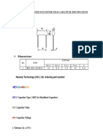 Capacitor de Poliester MET-683-400JP10