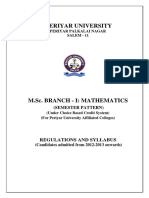 MSC Maths PDF