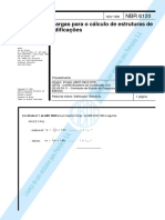 NBR 6120 - Cargas para o Cálculo de Estruturas de Edificações PDF