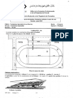 Examen de Fin de Formation 2010 Pratique Gros Oeuvre Variante 1