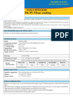 Touchwood 2 PK PU Floor Coating