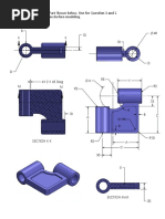 Initial Part: Create The Part Shown Below. Use For Question 1 and 2 - Read Following Questions Before Modeling