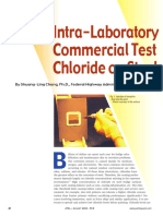 Intra Laboratory Assessment of Commercial Test Kits For Quantifying Chloride On Steel Surfaces