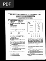 IES 1992 - II Question Paper