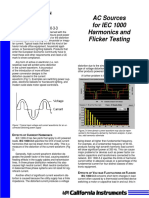 App101 IEC 555 (Harmonics-&-Flicker) Testing