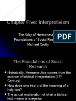 The Foundations of Social Research CH 5