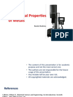 Mechanical Properties + Hardness