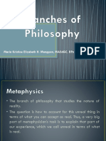 Branches of Philosophy