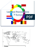 Les Pays Francophones en Europe