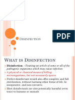 Disinfection