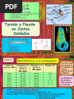 Torsion y Flexion en Uniones Soldadas PDF