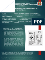 Energia Radiante, Cortes y Excoriaciones