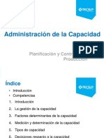 PCP 2017 I Unidad 7 Administración de La Capacidad