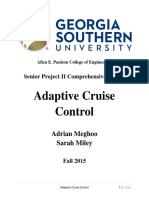 Adaptive Cruise Control Report