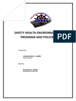  Safety Policy (Final)