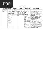 Drug Study: Colleen S. de La Rosa BSN Iii