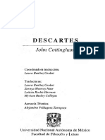 Cottingham John - Descartes PDF