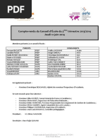 Compte-Rendu Conseil 3eme Trim 2013-2014