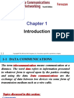 ch01 FOROUZAN DATA COMMUNICATION