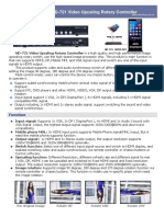 HD-721 Video Upscaling Rotary Controller Catalog