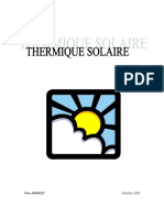 Cours Transfert Thermique - Solaire Et Calculs PDF