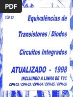 Philco - Equivalencia de Transistores, Diodos, CI - S (1998)