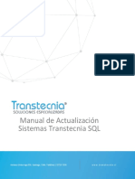 Manual Actualizacion Sistemas Transtecnia SQL PDF