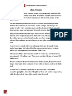 Plate Tectonics: Environmental Management