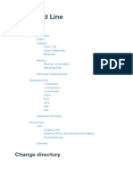 Command Line: Change Directory