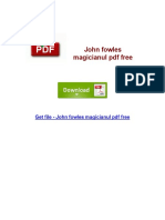 John Fowles Magicianul PDF Free