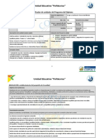 Planificador Cinética y Equilibrio PD Química 2017