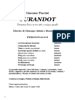 Turandot - Libretto