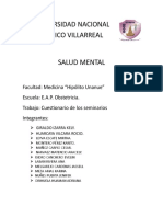 Cuestionario de Salud Mental