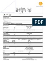 Product Characteristics: Capacitive Sensors