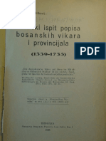 J. Bozitkovic, Kriticki Ispit Bosanskih Vikara I Provincijala PDF