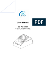 EC PM 5890X User Manual - Es