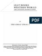 Great Books of The Western World - Volume 02 The Great Ideas I PDF