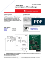 3-Wire RTD Measurement System Reference Design, - 200°C To 850°C