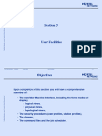 Section 3: 3-1 User Facilities PE/TRD/CN/0304 12.02/EN July, 2000