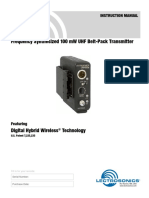 Um400 Transmitter Manual