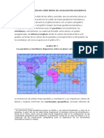 Líneas Geodésicas y Posiciones Geográficas Notables