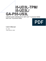 MB Manual Ga-P55-Ud3l (Us3l) - (TPM) e PDF