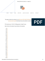 Mechanical PE HVAC & Refrigeration Depth Test Step by Step Solution Guide