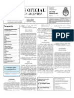 Boletín Oficial de La República Argentina 2010-08-04 - Segunda Sección