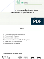 Half-Heusler Compound With Promising Thermoelectric Performance