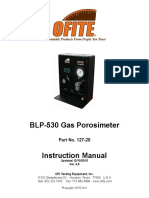 BLP 530 Gas Porosimeter127 20 - Instructions