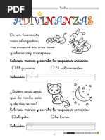 Adivinanzas para Niños 1 PDF