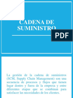 Cadena de Suministro