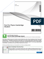 Fun For Flyers Cambridge Student PDF